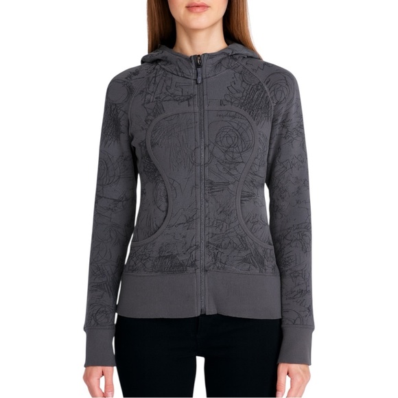 Lululemon Lightweight Zip Hoodie Scribble Graphic
Blue Size 4 Doodles Print - Picture 1 of 13